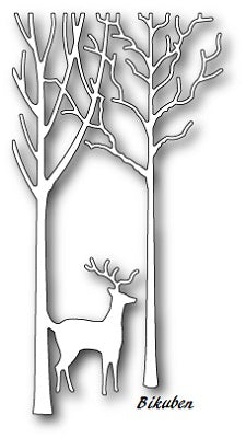 Memory Box: Deer in the Trees