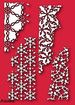 Memory Box - Open Studio: Distressed Snowdrift Collage