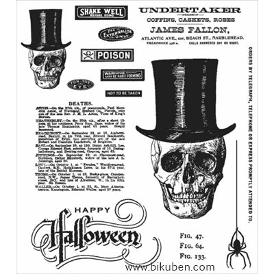 Tim Holtz Collection - Undertaker - Stamps