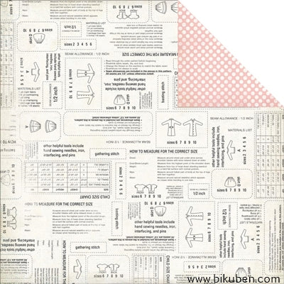 Carta Bella - Sew Lovely - Pretty Pattern 12x12"