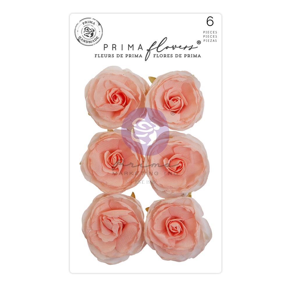 Prima - The plant department - Fabric Flowers - Peachy keen