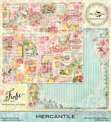 Blue Fern Studio - Frolic - Mercantile 12x12"