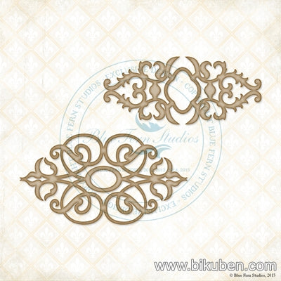 Blue Fern Studios - Chipboard - Classic Ornaments