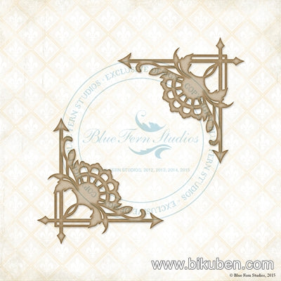 Blue Fern Studios - Chipboard - Charleston Corners