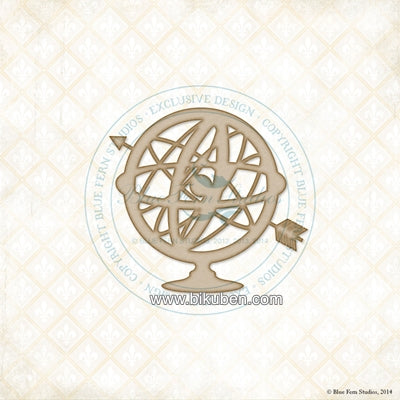 Blue Fern Studios - Chipboard - Rotating World
