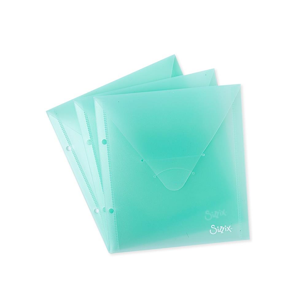 Sizzix - Die storage envelopes  - Mint julep