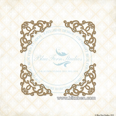 Blue Fern Studios - Chipboard - Doodle Corners