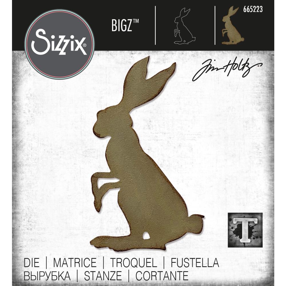 Sizzix - Tim Holtz Alterations - Bigz Die - Mr Rabbit