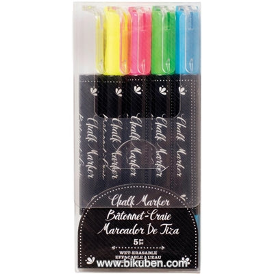 American Crafts - Erasable Chalk Pen - Multi Color