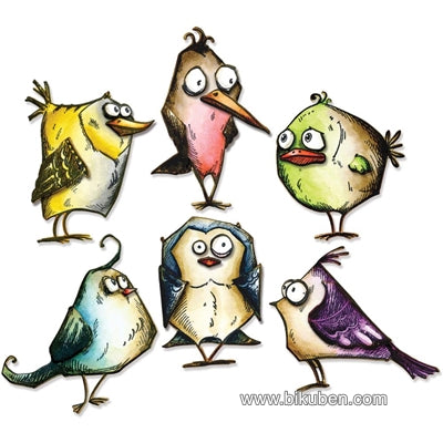 Sizzix - Tim Holtz Altertions - Thinlits - Bird Crazy