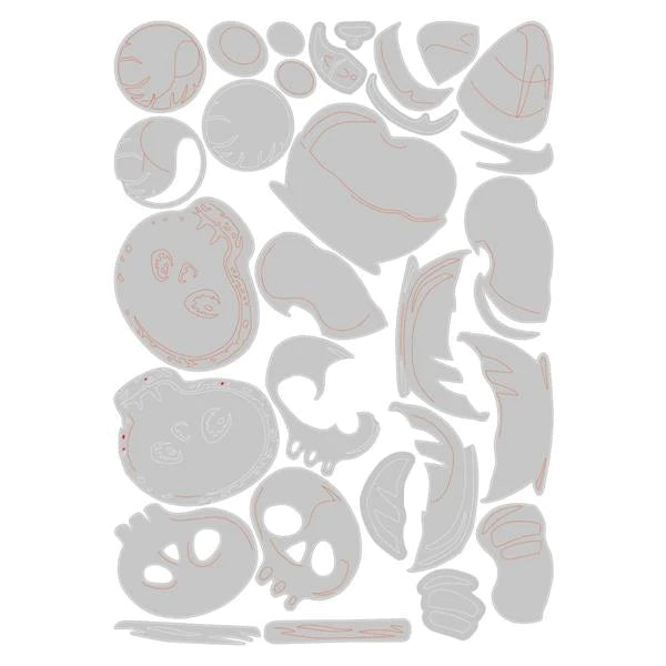 Sizzix - Tim Holtz  - Thinlits - Colorize - Trick or Treat