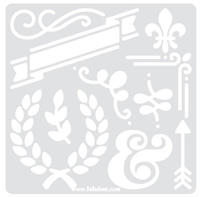 WRMK: Heatwave Stencil - FLOURISH