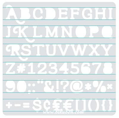 WRMK: Heatwave Stencil - SERIF