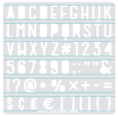 WRMK: Heatwave Stencil - San Serif