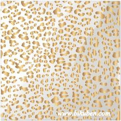WRMK: CP Acetate Sheet - Cheetah w/gold foil    12 x 12"