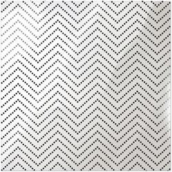 WRMK: CP Acetate Sheet - Chevron Dot w/Black Foil   12 x 12"