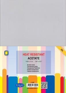 Acetate - Clear - Heat Restistant - 20 pk - A5
