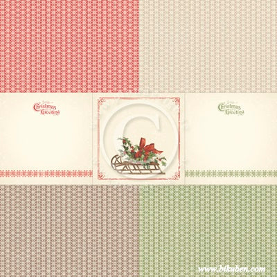 Pion Design - Memory Notes - Christmas in Norway III        12 x 12"