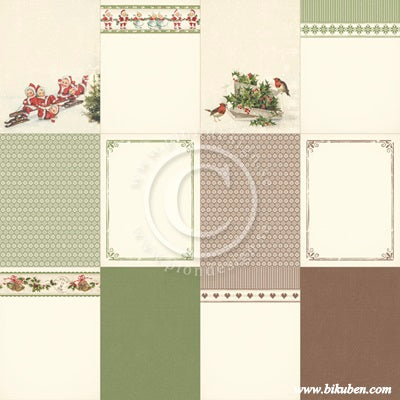 Pion Design - Memory Notes - Christmas in Norway II         12 x 12"