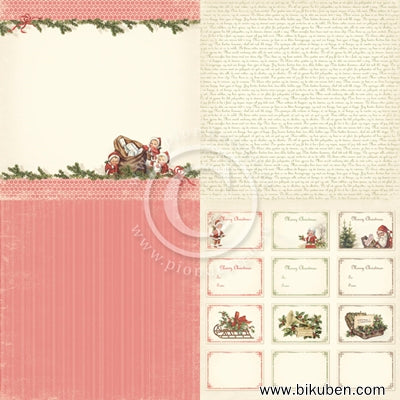Pion Design - Christmas in Norway - Santa is Coming        6 x 6 tum