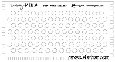 Ranger - Dina Wakley Media - Paint Combs - Circles