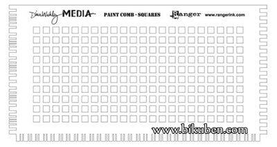 Ranger - Dina Wakley - Media - Paint Combs - Squares
