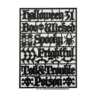 Tim Holtz - Ideaology - Alpha Parts - Wicked