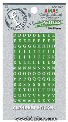 Ruby Rock-it - Fundamental Alpha Stickers - Christmas Green