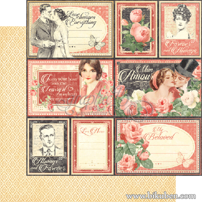 Graphic45 - Mon Amour - My Beloved 12x12"