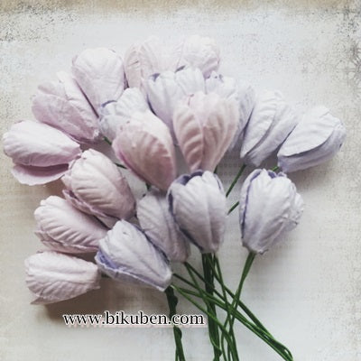 Papirdesign - Store Tulipaner - Lilla