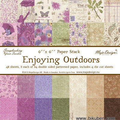 Maja Design - Enjoying Outdoors - 6x6" Paper Pad