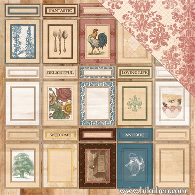 BoBunny - Provence - Cupboards 12x12"