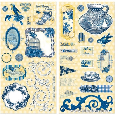 BoBunny - Genevieve - Chipboard