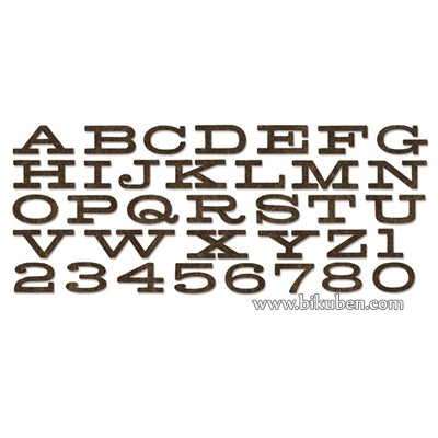 Tim Holtz Alterations - Bigz XL Alphabet Die - Billboard