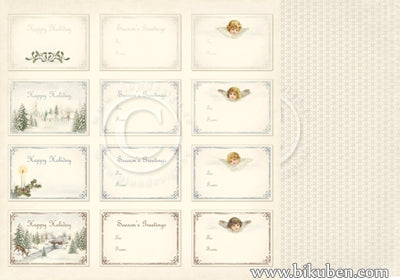 Pion Design - Glistening Season - Labels  12x12"