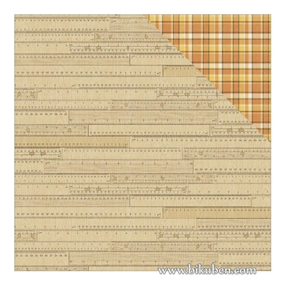 Authentique - Nestled - Comfortable Wood Rulers 12x12"