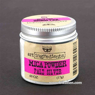 Prima - Art Ingredients by Finnabair - Mica Powder - Pale Silver