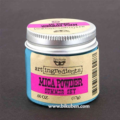Prima - Art Ingredients by Finnabair - Mica Powder - Summer Sky