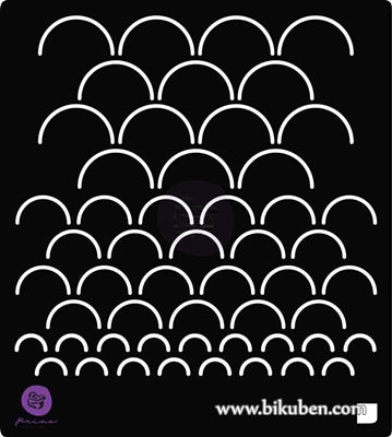 Prima - Stencil - Decor #2 6x6"