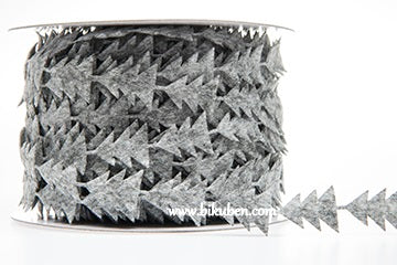 Bånd - Grantre - Grå - metervis