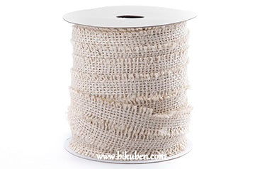 Bånd - Strie - Creme - metervis