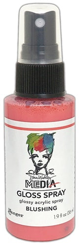 Dina Wakley Media - Gloss Spray - Blushing