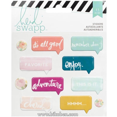 Heidi Swapp - Puffy Stickers - Speech Bubbles
