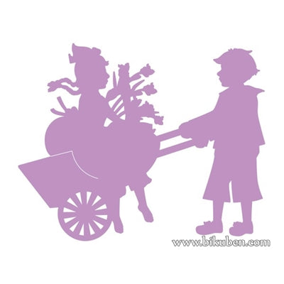 Couture Creations - Intracutz Dies - Riding in a Cart