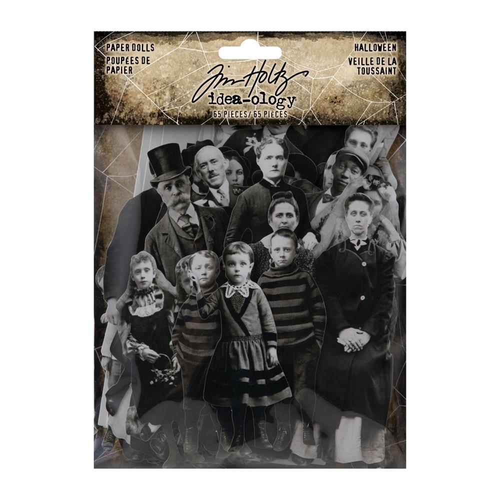 Tim Holtz - Idea-ology Halloween 2022 - Paper dolls