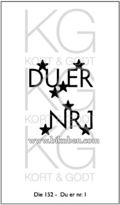 Kort & Godt - Dies - Du er nr.1