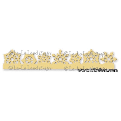 La La Land -  Snowflake Border Die