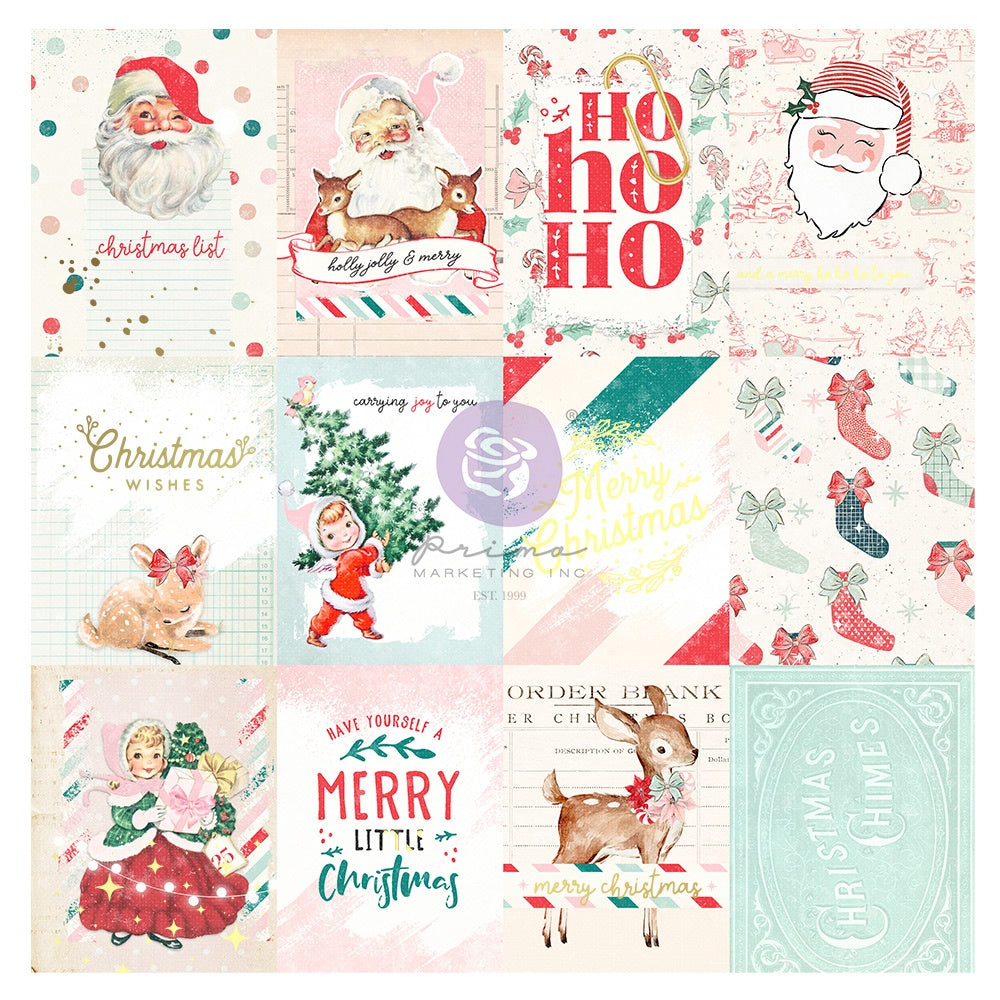 Prima - Candy Cane Lane - Sweet Christmas - 12 x 12"