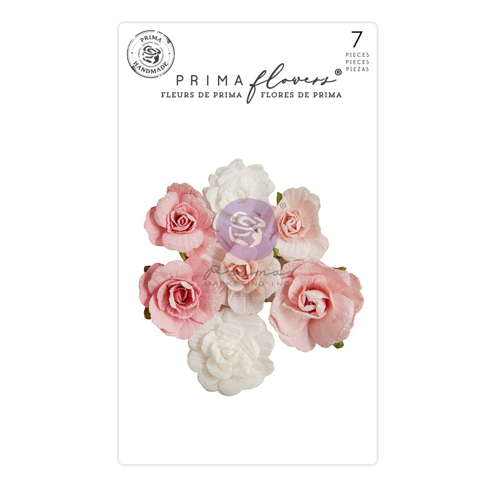 Prima - Candy Cane Lane - Paper Flowers - Christmas Wonderland