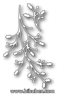 Memory Box - Jolly Holly Branches dies